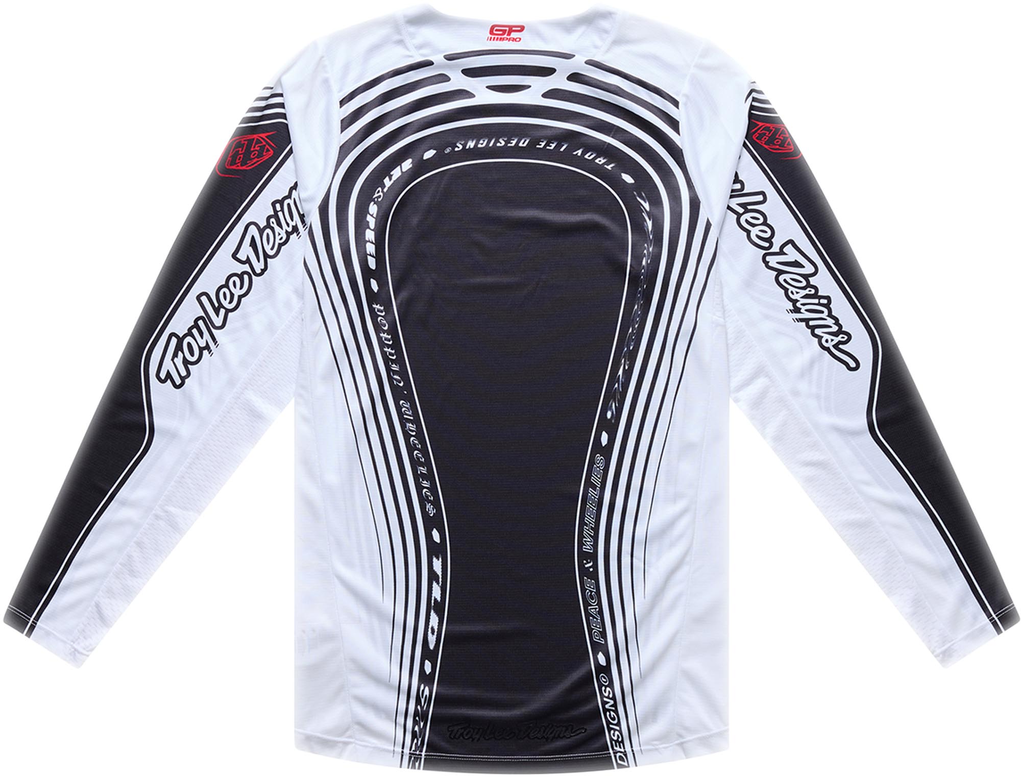 Troy Lee Designs GP Pro Streamline Motocrosstrøje Sort/hvid M Figur 2
