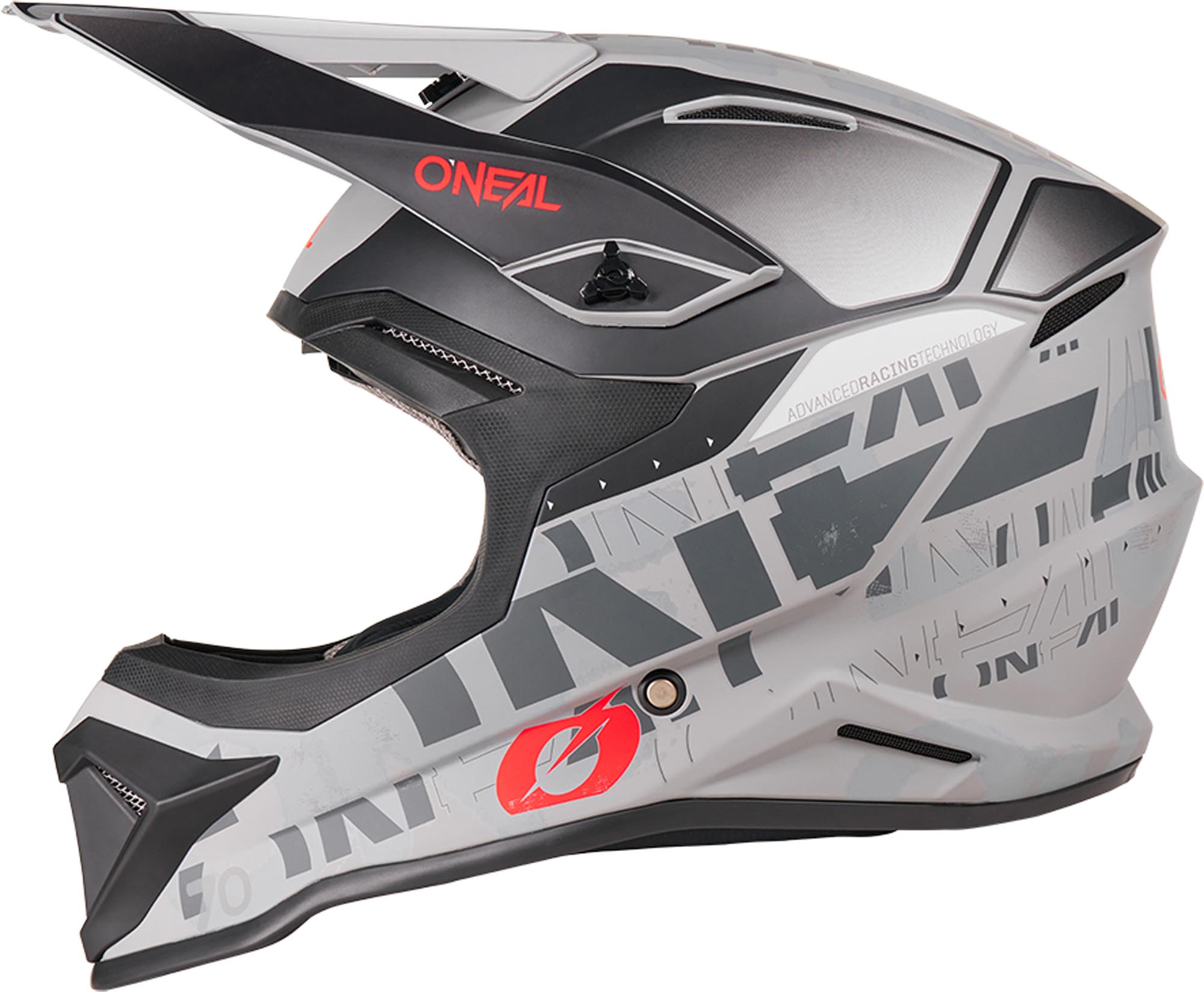 Oneal 1SRS Voltixx Motocrosshjelm sort/grå XXL (63/64) Figur 3