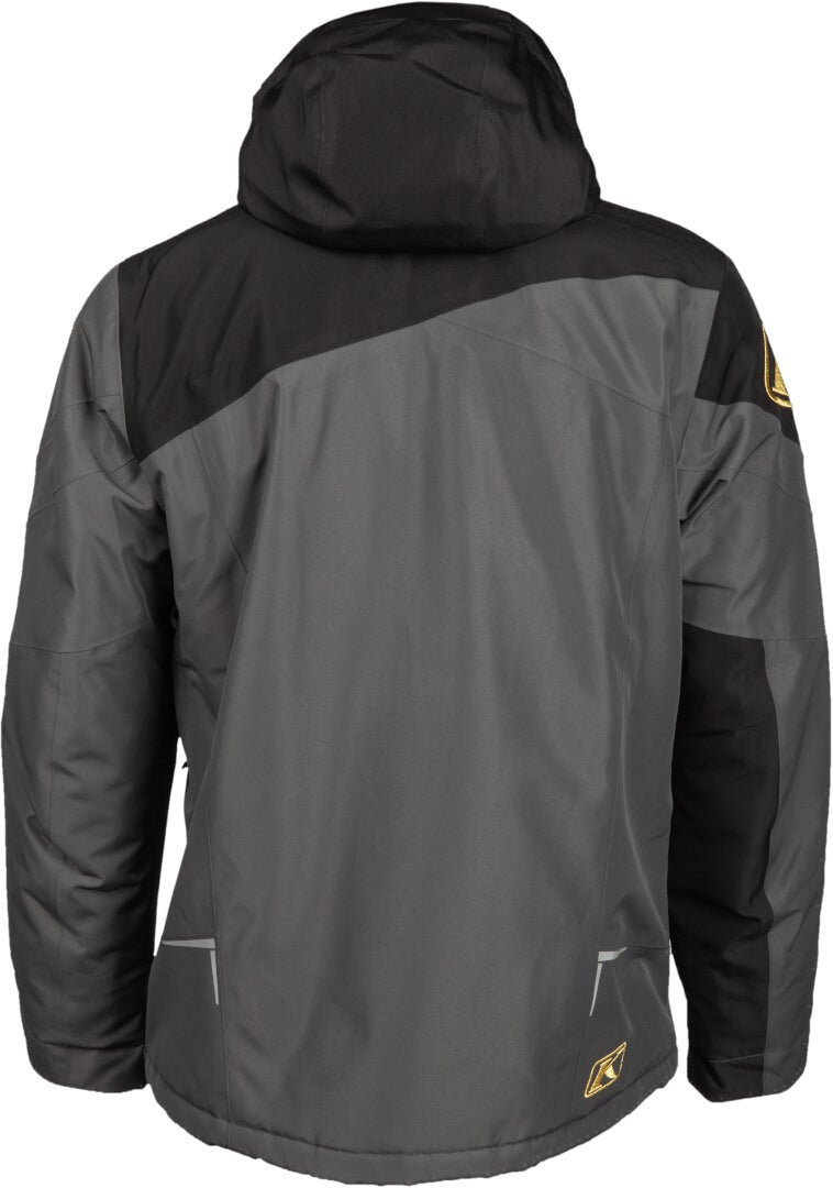Klim Instinct 2022 雪地摩托夾克 黑色/无烟煤/金色 3XL 图4