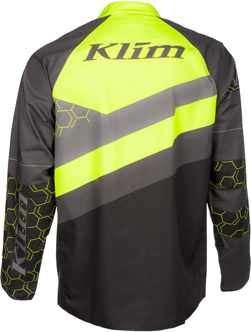 Klim Revolt Motocross Pullover gelb/grau M Abbildung 4