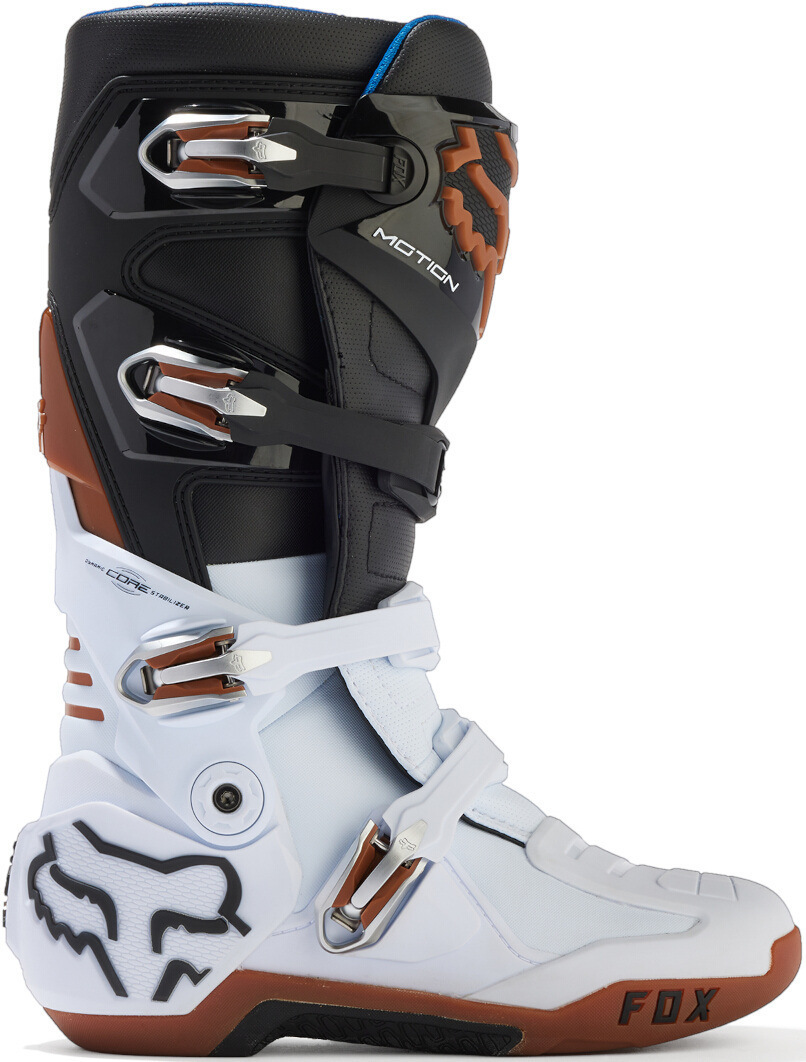 FOX Motion Botas de Motocross preto/branco 9,5 Figura 2