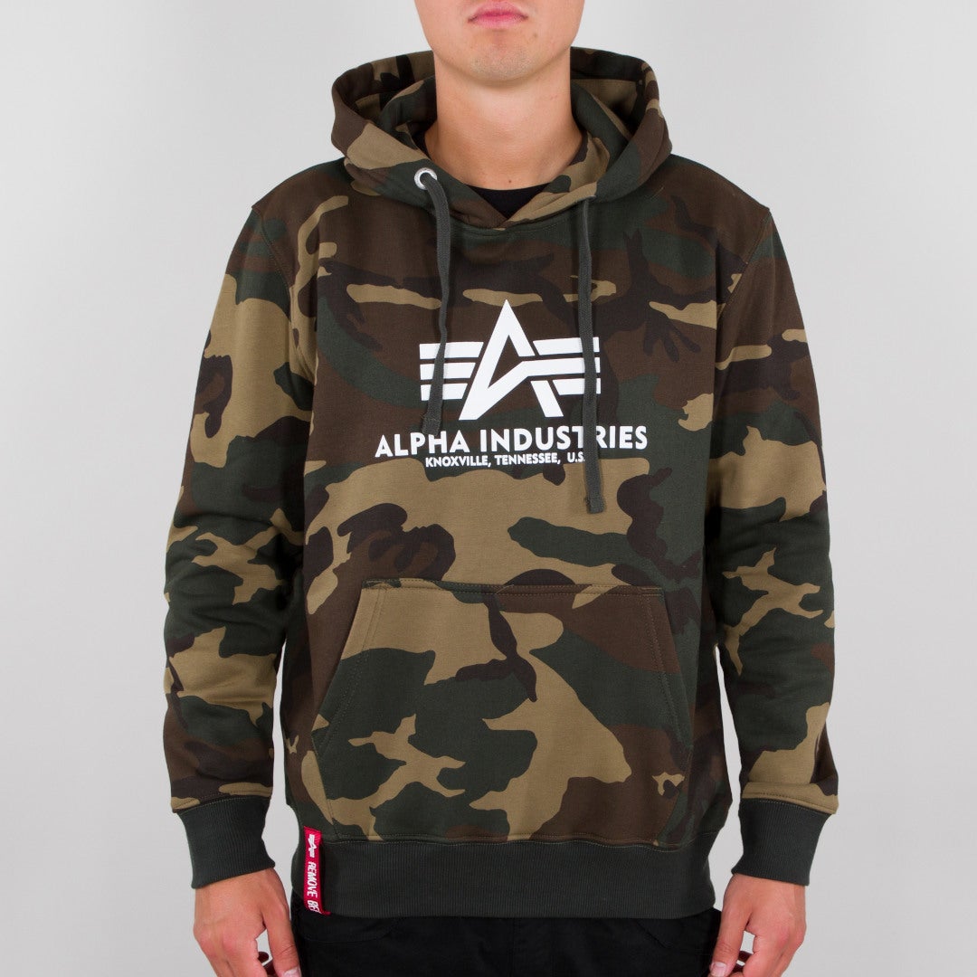 Alpha Industries Basic Camo パーカー 迷彩 XL 図1