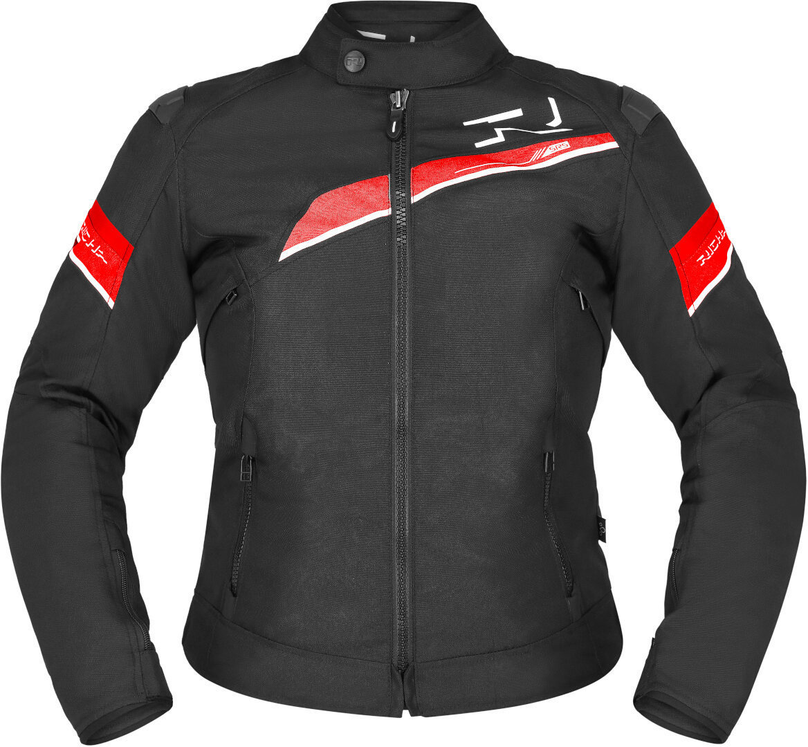 Richa Gotham 3 WP imperméable dames moto textile veste Noir/Rouge/Blanc S Figure 2