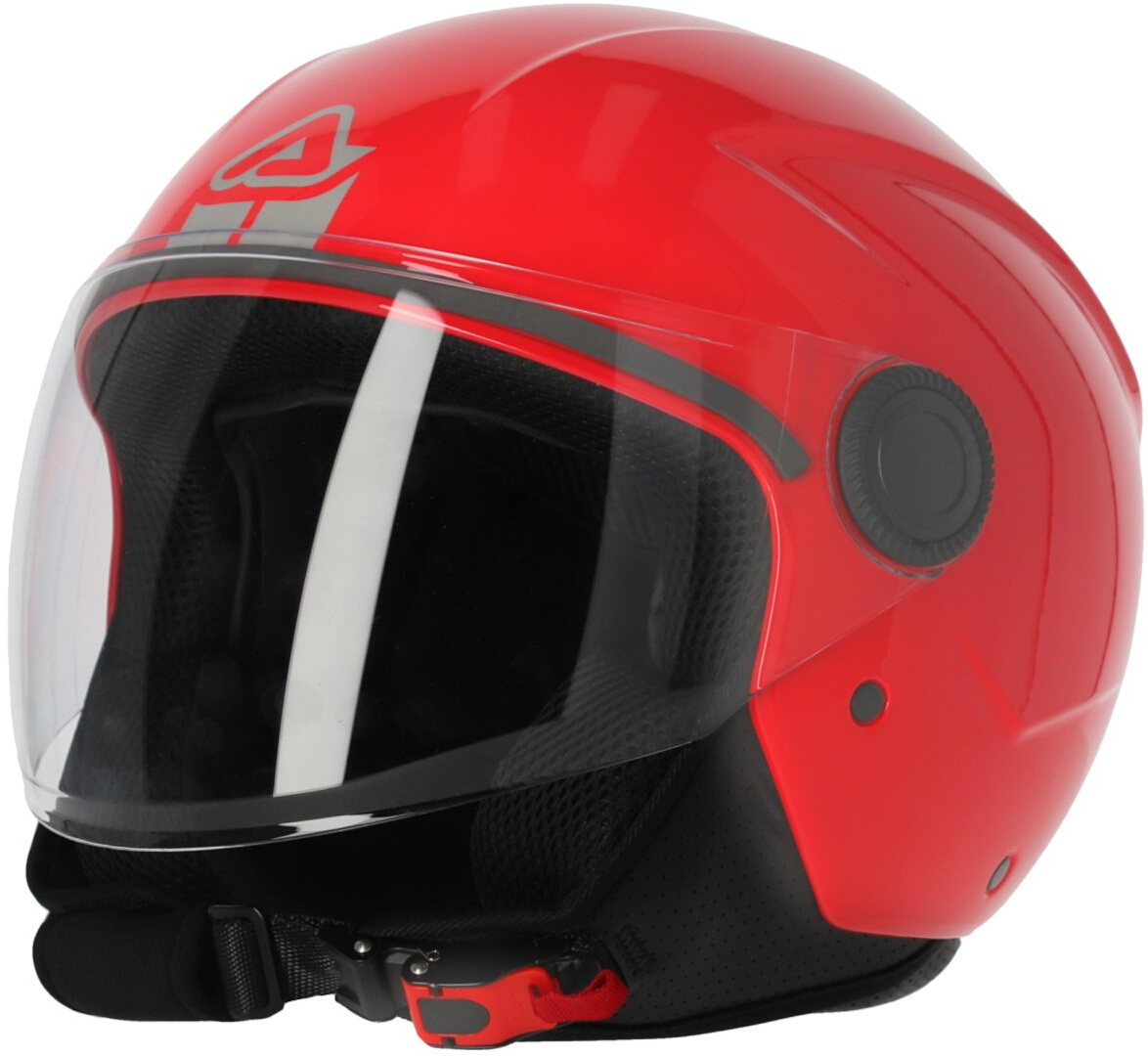 Acerbis Brezza Casco Jet rosso S (55/56) Figura 1