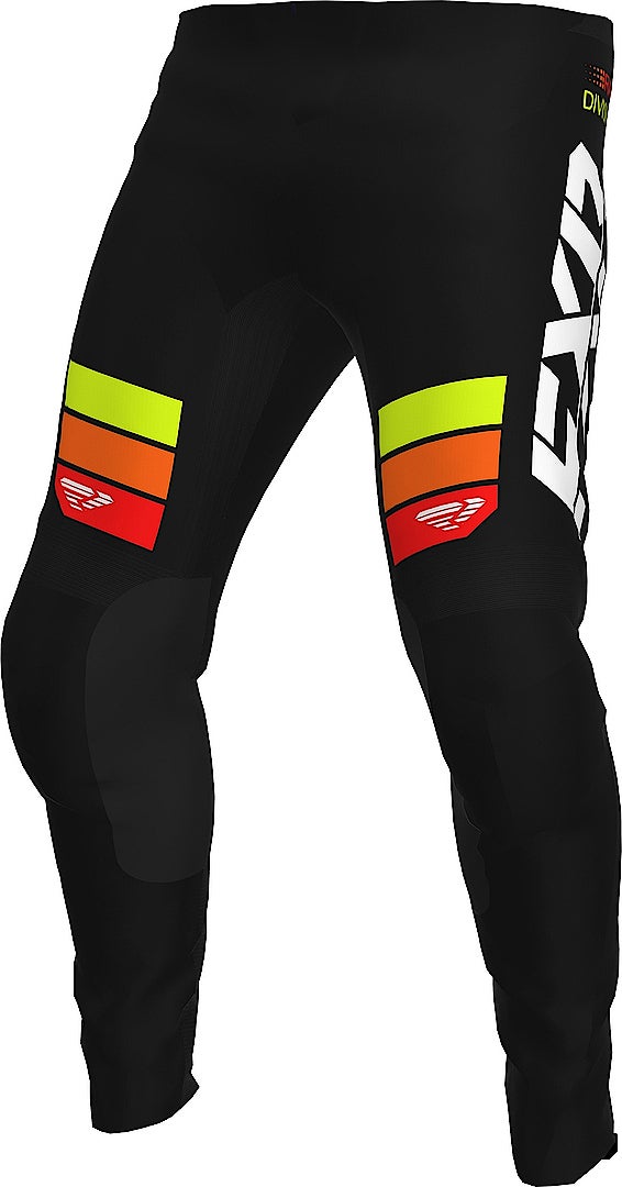 FXR Clutch 2023 Motocross bukser sort/gul/rød 38 Figur 1