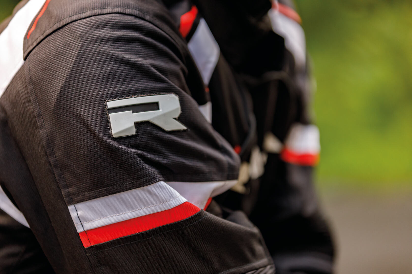 Richa Falcon 2 waterproof Motorcycle Textile Jacket black/red/white L Figure 5