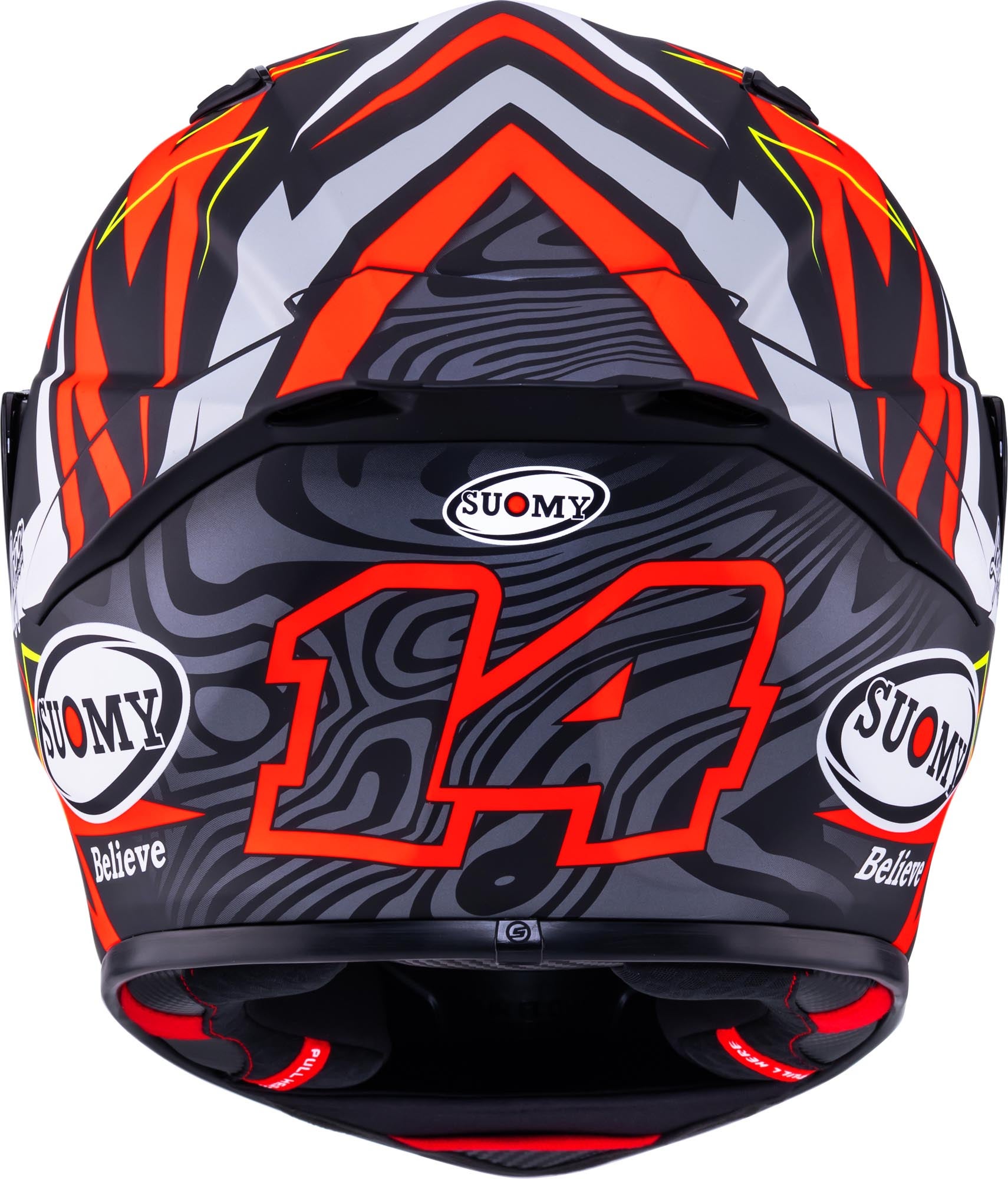 Suomy Track-1 Sam Lowes Replica 2025 Casco Rojo mate/negro S (55/56) Figura 4