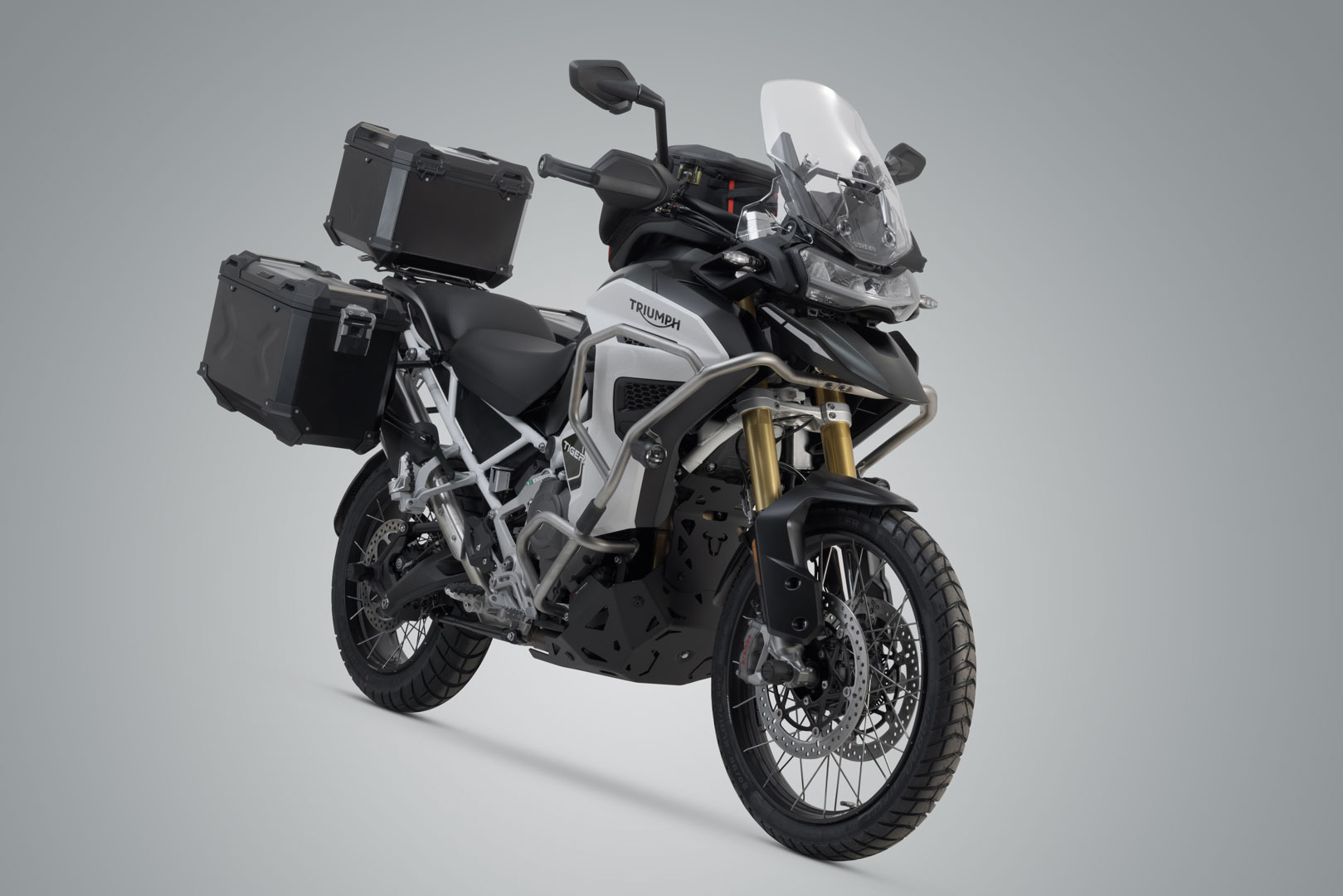Setul de aventură SW-Motech TRAX ADV - Negru. Tiger 1200 Rally/GT Explorer (22-). Figura 2
