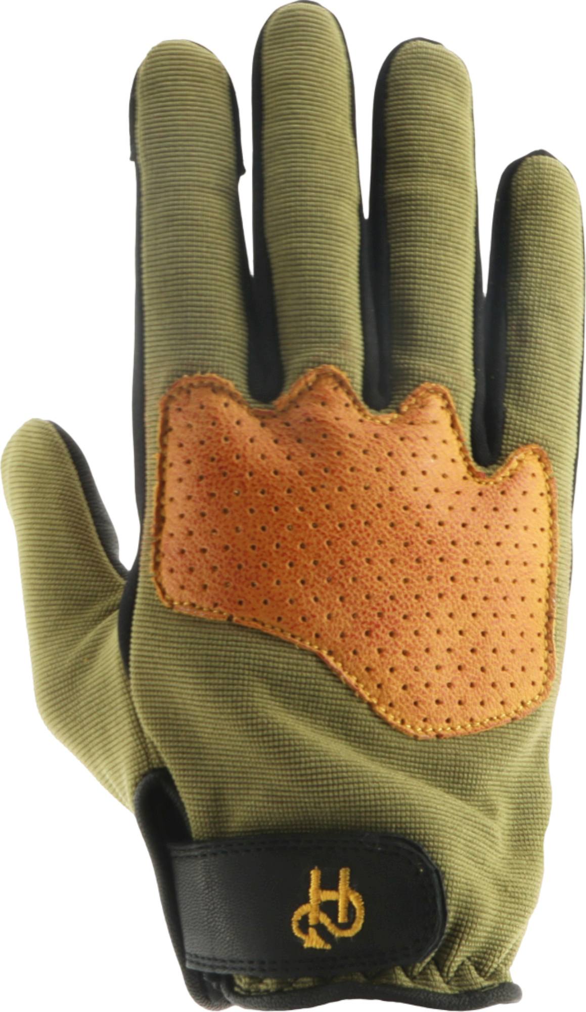 Helstons Dune Gants de moto orange/vert 12 Figure 1
