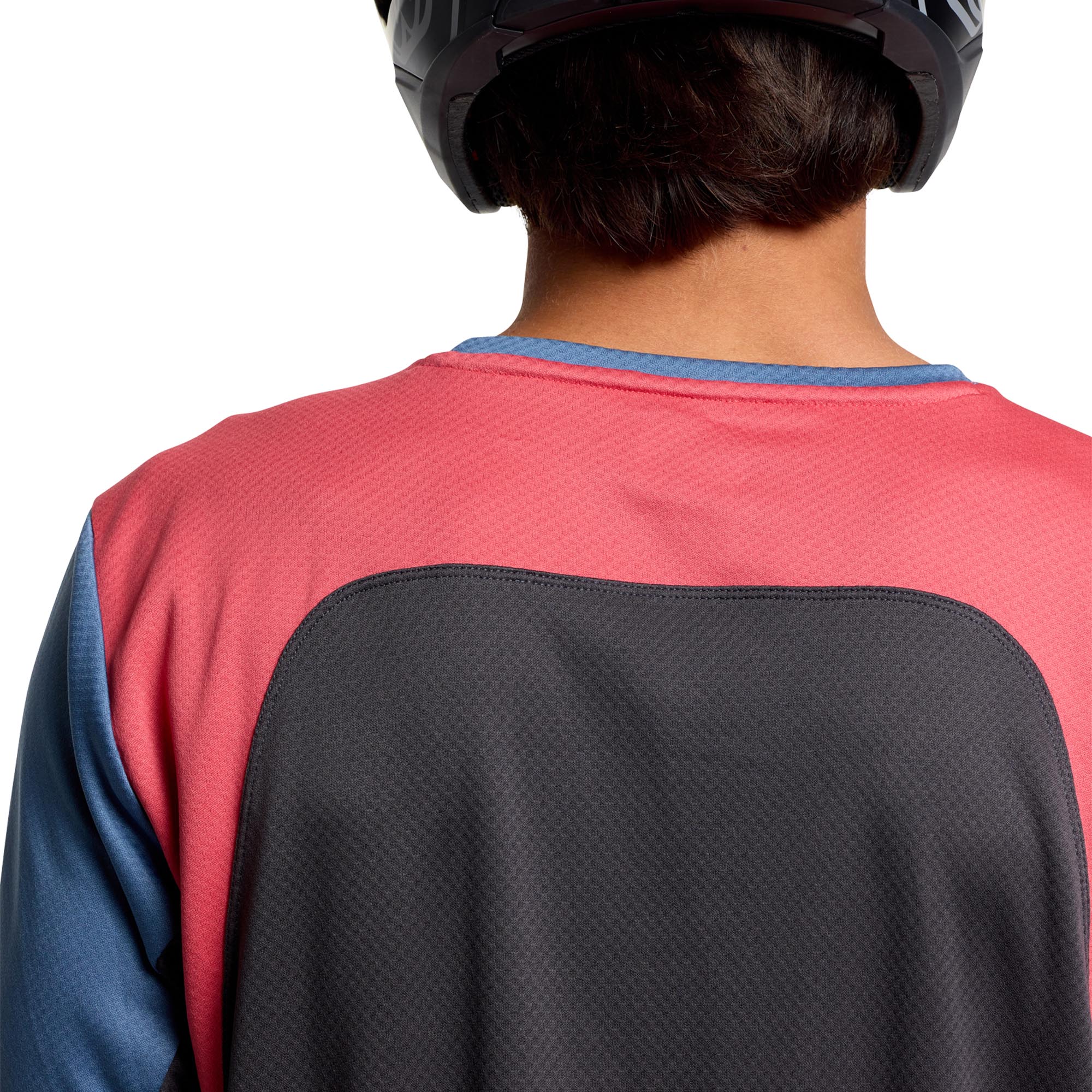 Troy Lee Designs Stage Signature Short Sleeve Bicycle Jersey blue/grey XL Figure 5