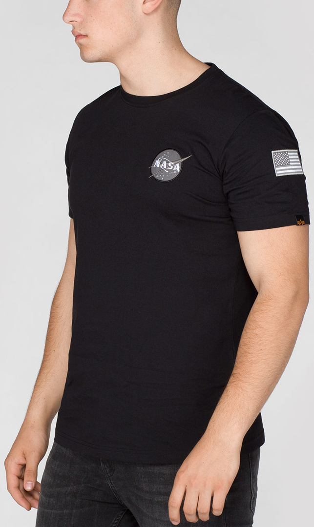 Alpha Industries Space Shuttle T-shirt preto S Figura 3