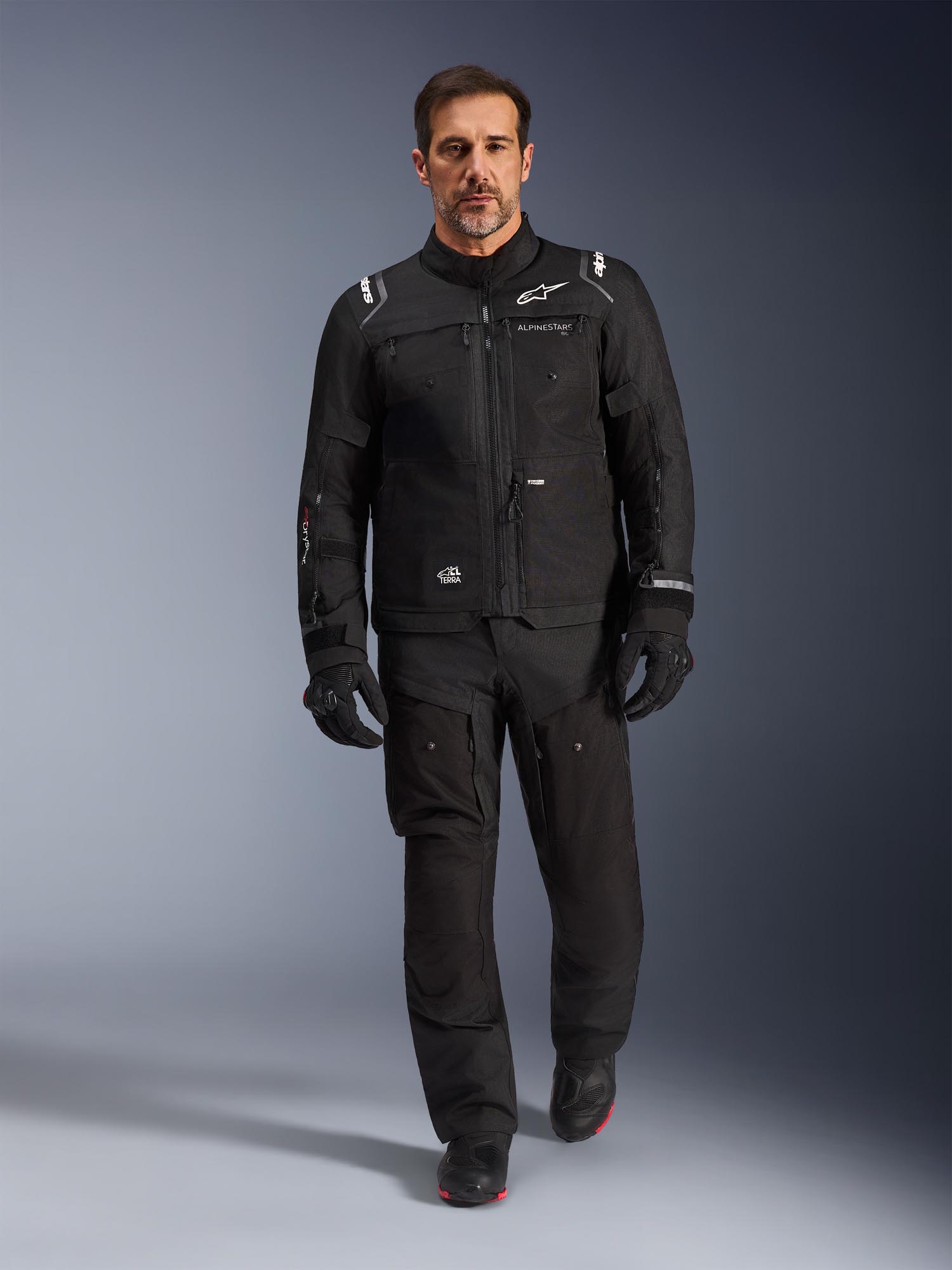 Alpinestars Cusco Drystar waterproof Motorcycle Textile Jacket black L Figure 3
