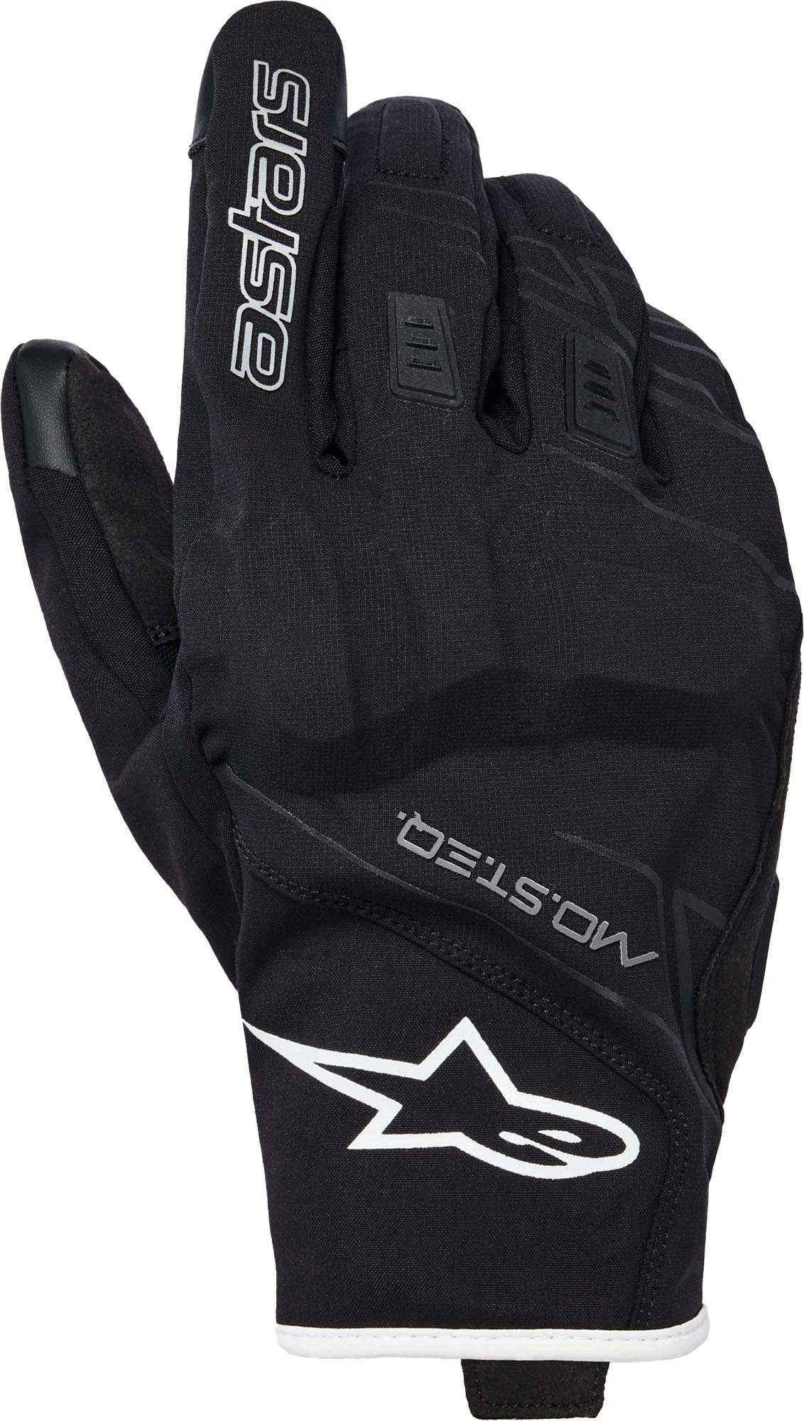 Alpinestars Moblast WP Gants de moto imperméables Noir/Blanc M Figure 1