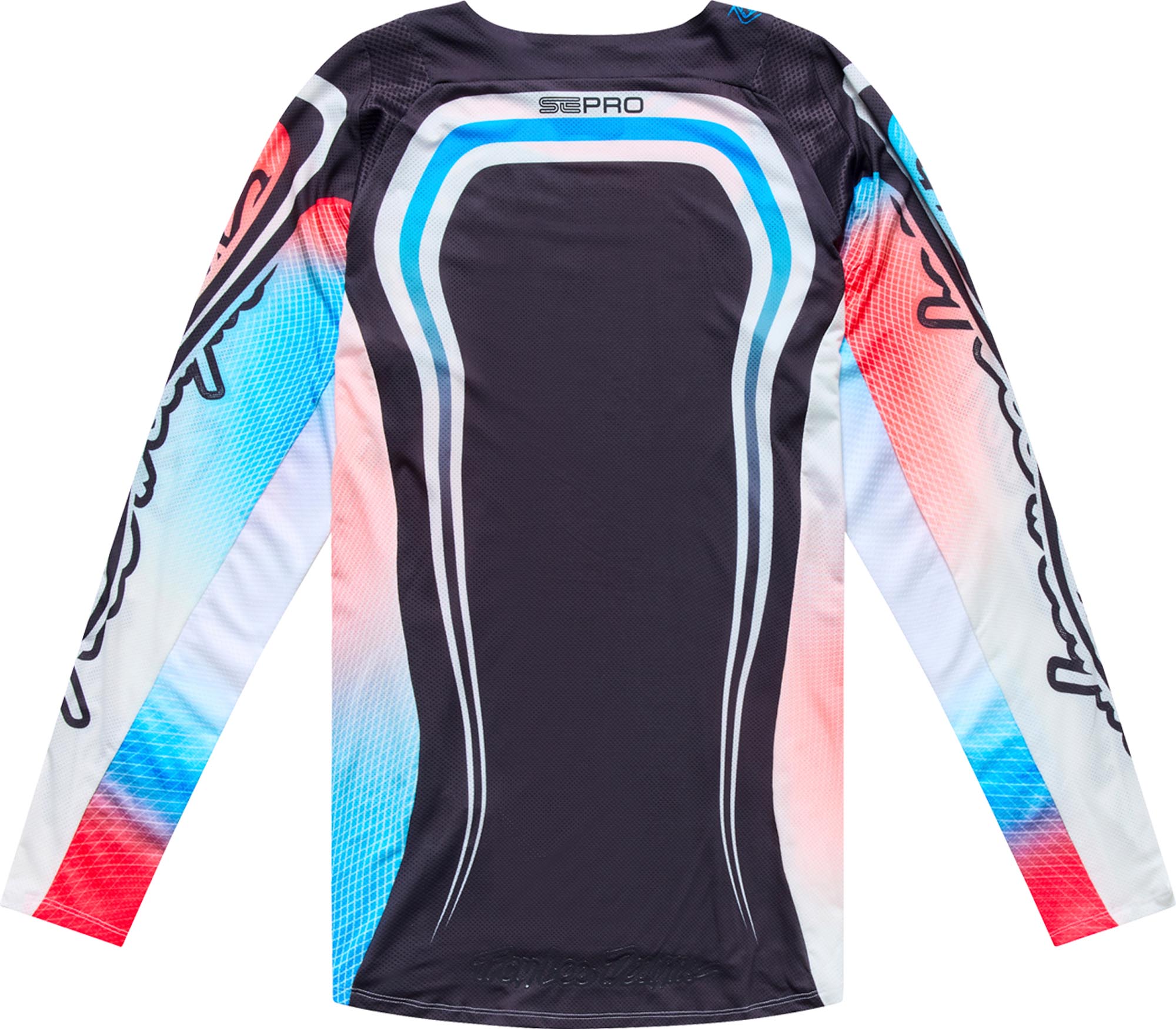 Troy Lee Designs SE Pro Wander Motocrosstrøje blå/hvid/sort/rød S Figur 2