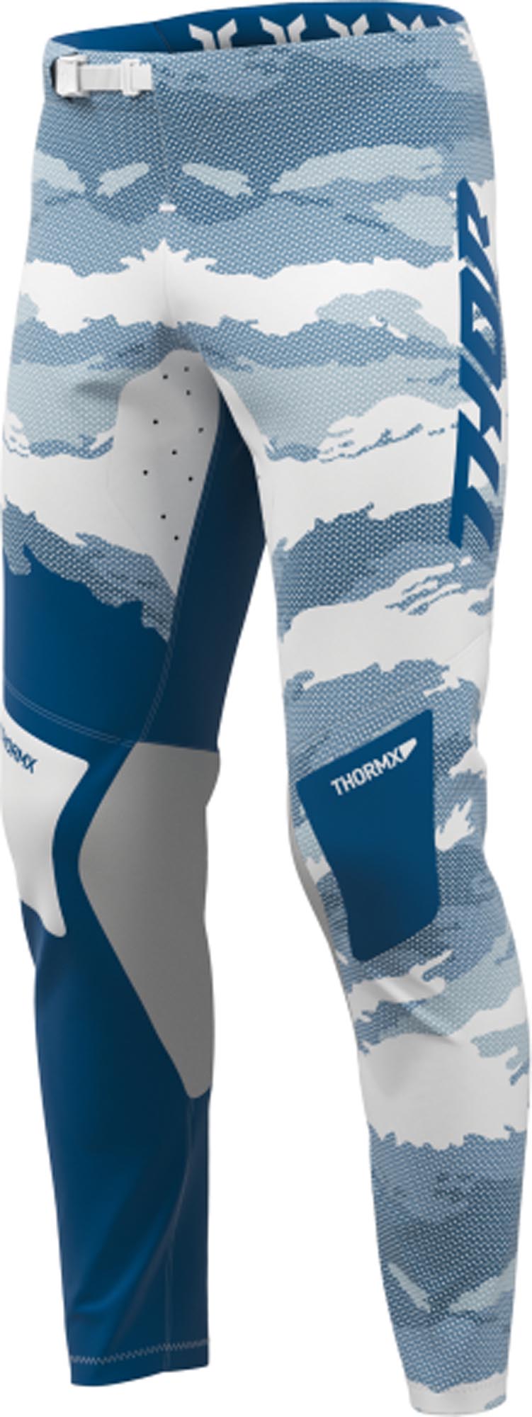 Thor Sportmode Recon Motocross hlače belo/modro 36 Slika 1