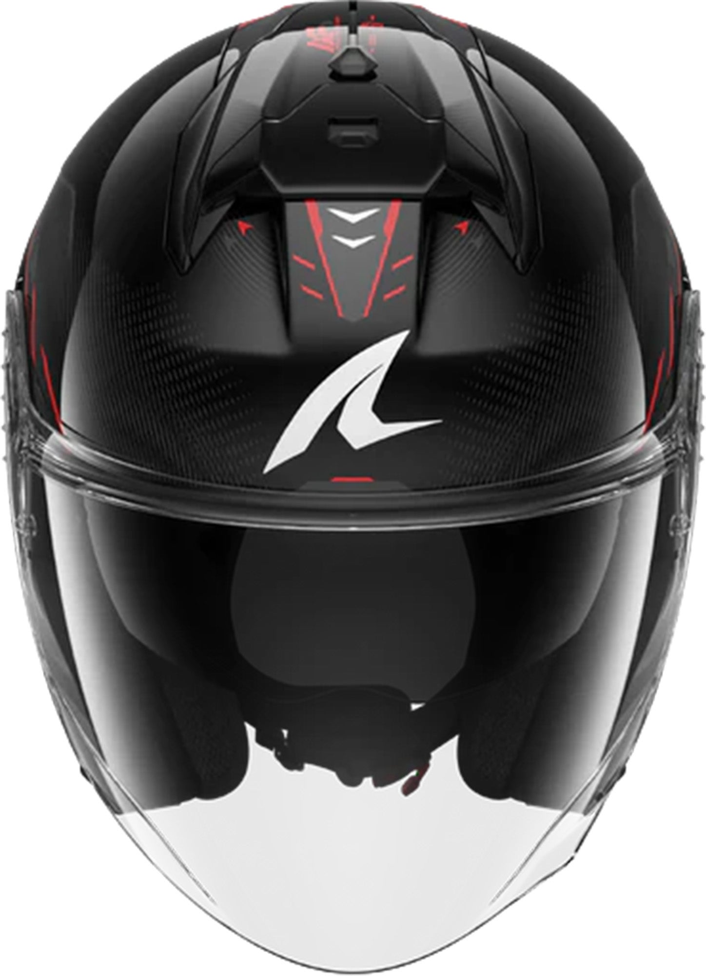 Shark Skwal Cup Speed-Tech Jethjelm Sort/rød/antracit XS (53/54) Figur 3
