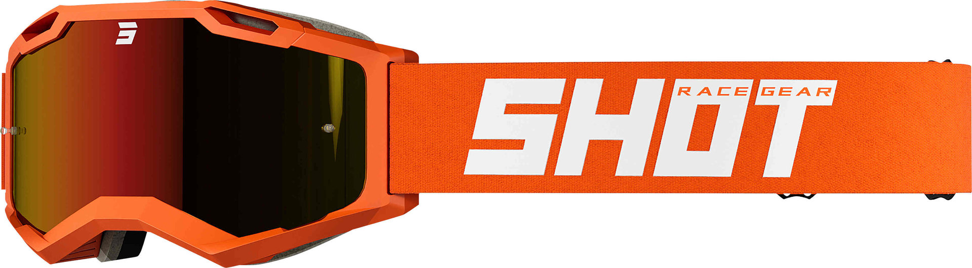 Shot Iris 2.0 Solid Ochelari de motocross portocaliu Figura 1