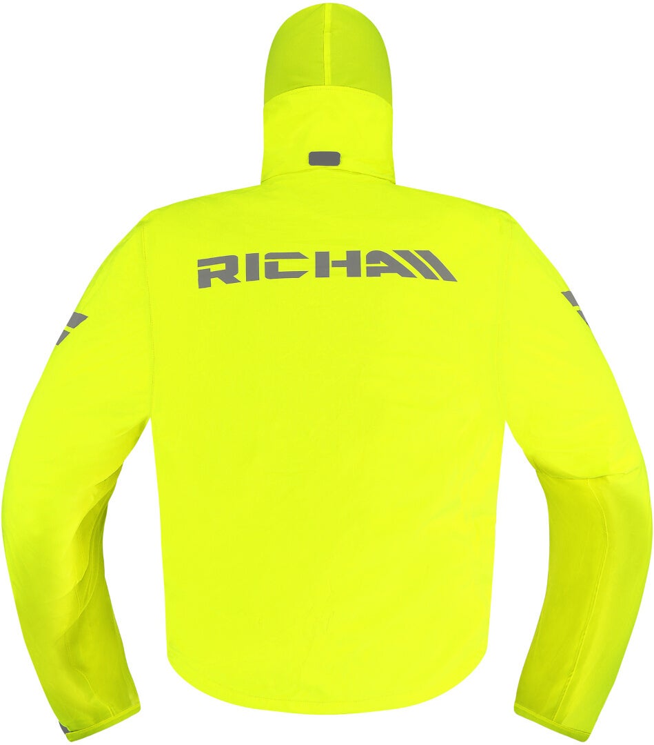 Richa Rain Stretch 2L Motorcycle Rain Jacket neon yellow XL Figure 6