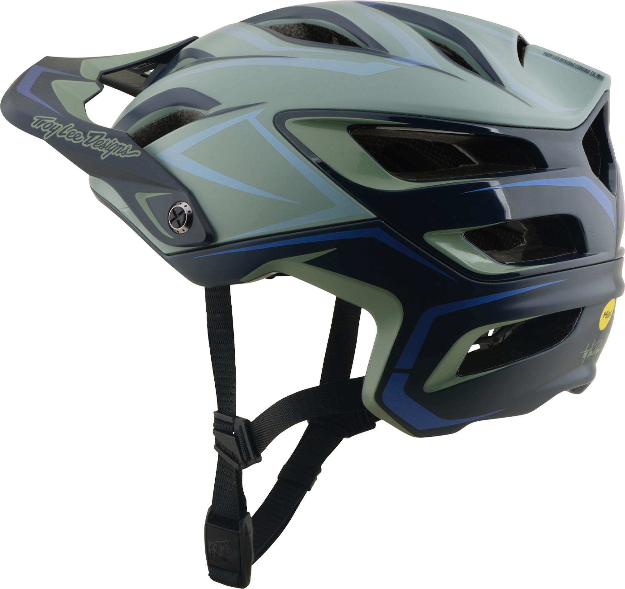 Troy Lee Designs A3 MIPS Pin Casque de vélo Vert M-L (57/59) Figure 7