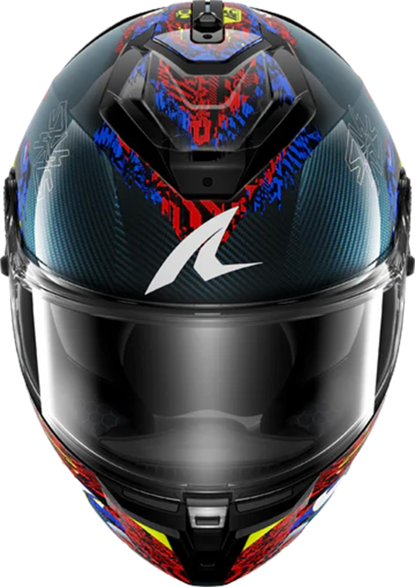 Shark Spartan GT Pro Carbon Speed-VIB Hjälm kol/blå/röd XL (61/62) Figur 3