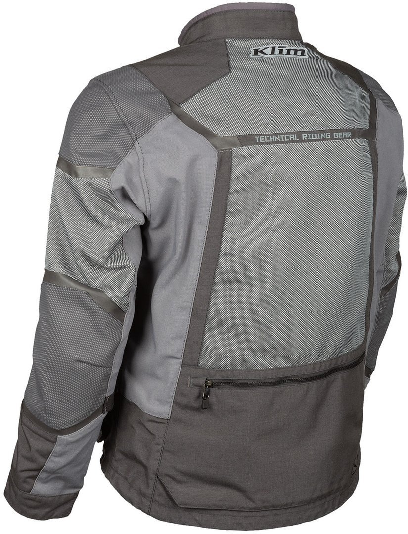 Klim Baja S4 Motorrad Textiljacke hellgrau/dunkelgrau XL Abbildung 2