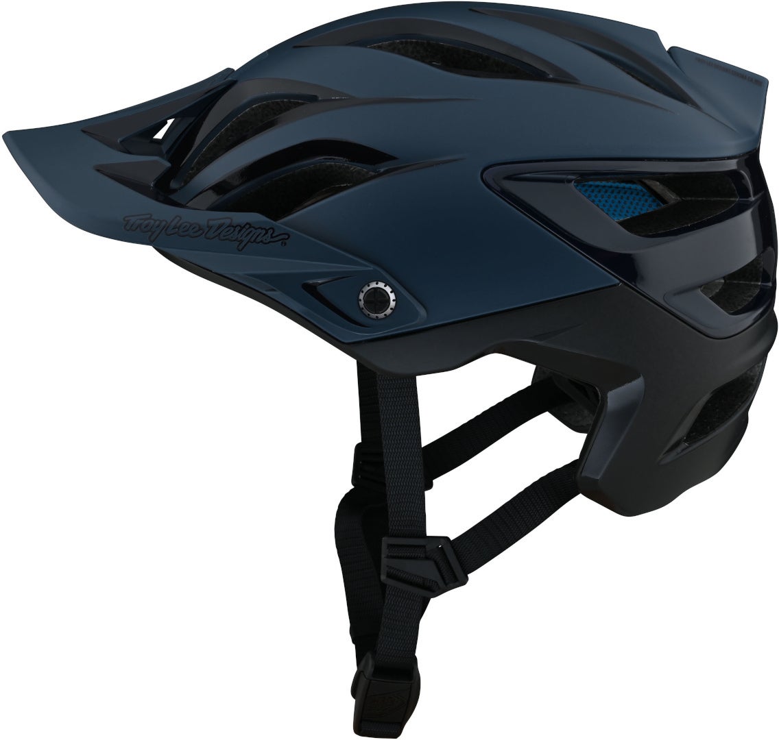 Troy Lee Designs A3 Uno MIPS Cykelhjelm blå/sort XL/XXL Figur 1
