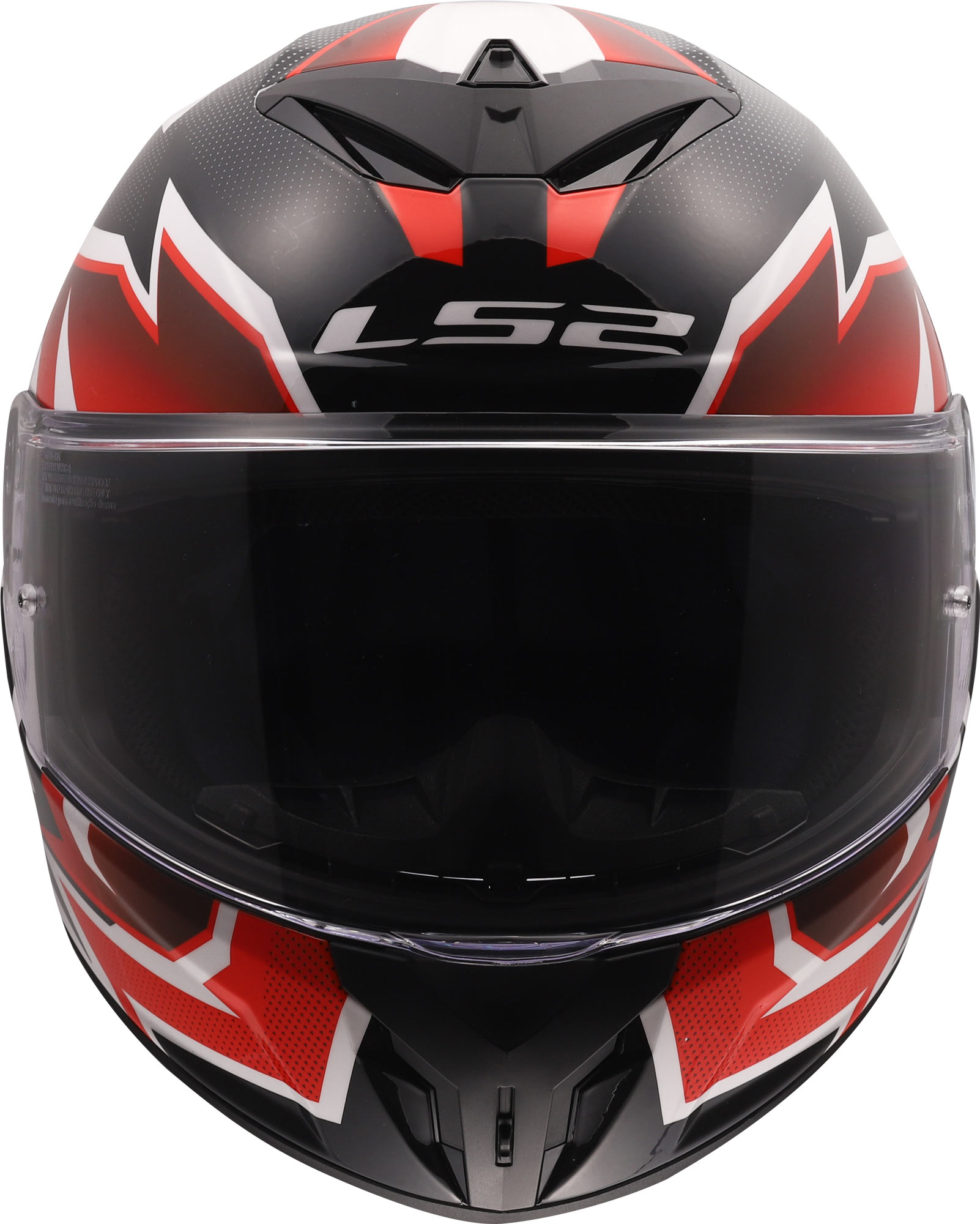 LS2 FF820 Rapid III Xtrem Elmetto bianco/nero/rosso L (59/60) Figura 8