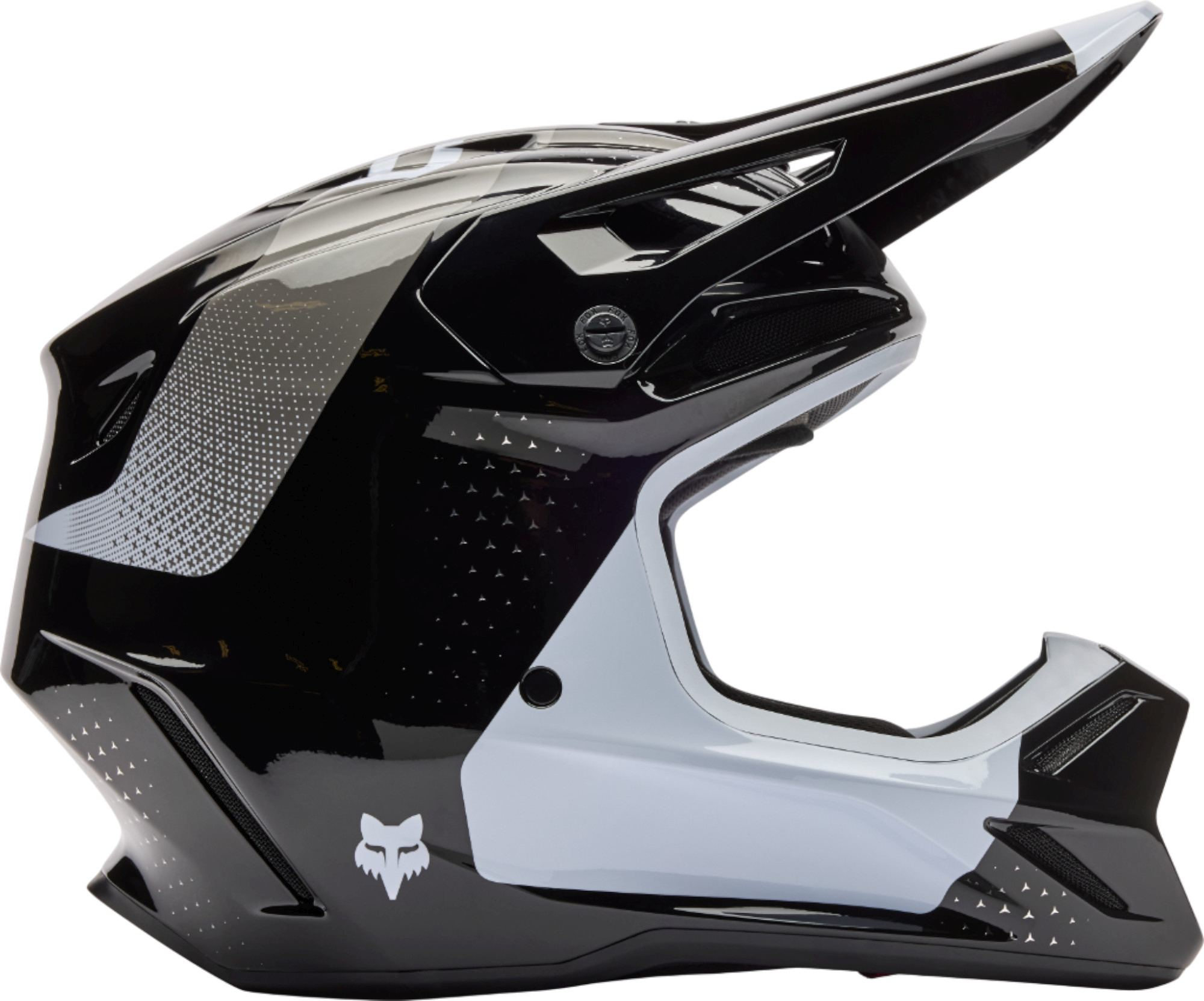 FOX V3 Tine Motocross hjälm svart Förlust (59/60) Figur 2