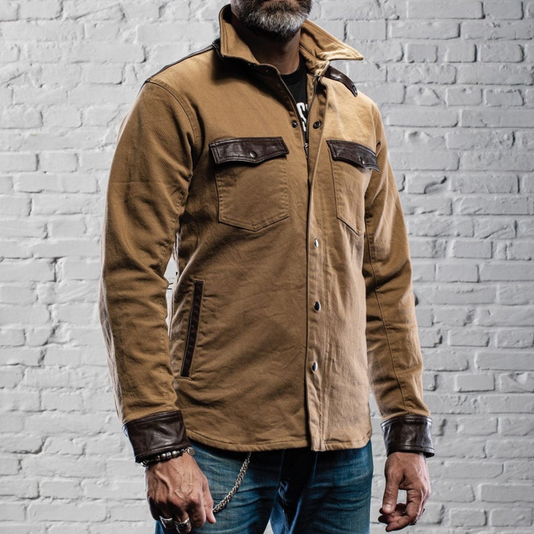 HolyFreedom Coyote Motorcycle Textile Jacket brown L Figure 6