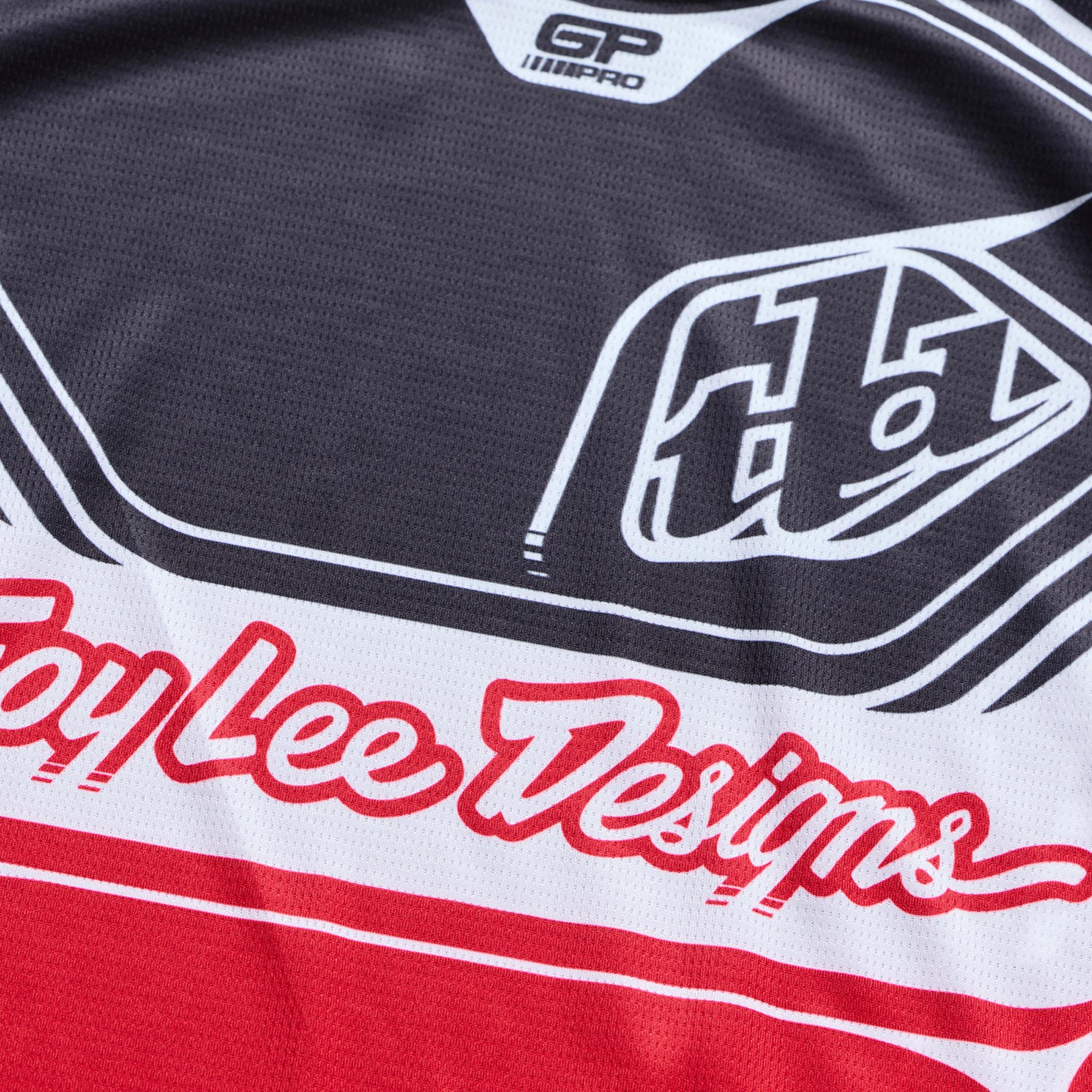 Troy Lee Designs GP Pro Streamline Maillot Motocross Rouge/Blanc M Figure 3