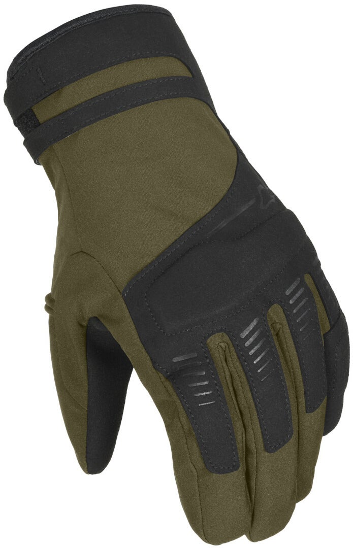 Macna Dim RTX imperméable à l’eau dames gants de moto Vert/Noir S Figure 1