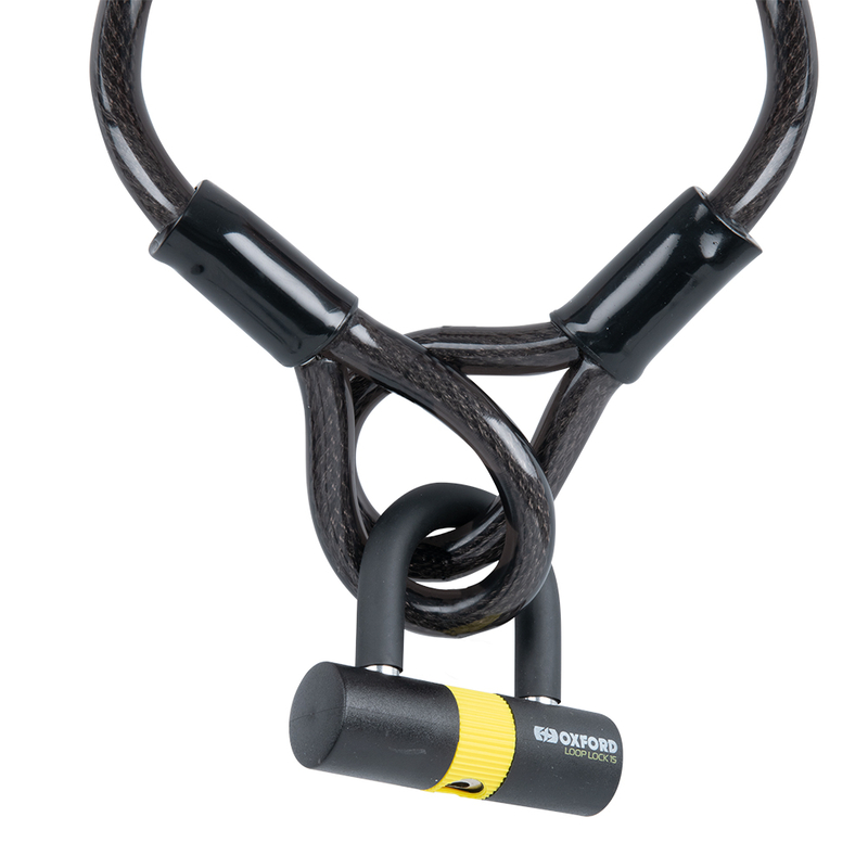 Oxford Loop Lock15 Cable antirrobo + Mini candado