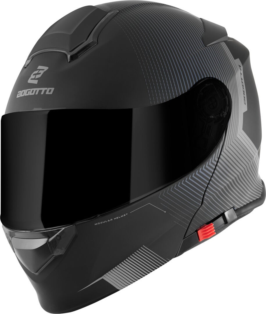 Bogotto H271 Wayke Casco nero opaco/grigio 2XL Figura 2