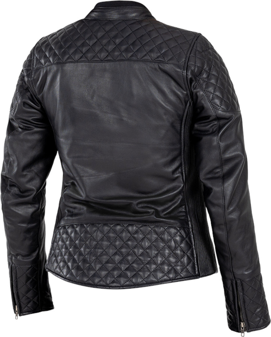 Side view of John Doe Adina Ladies Motorcycle Leather Jacket