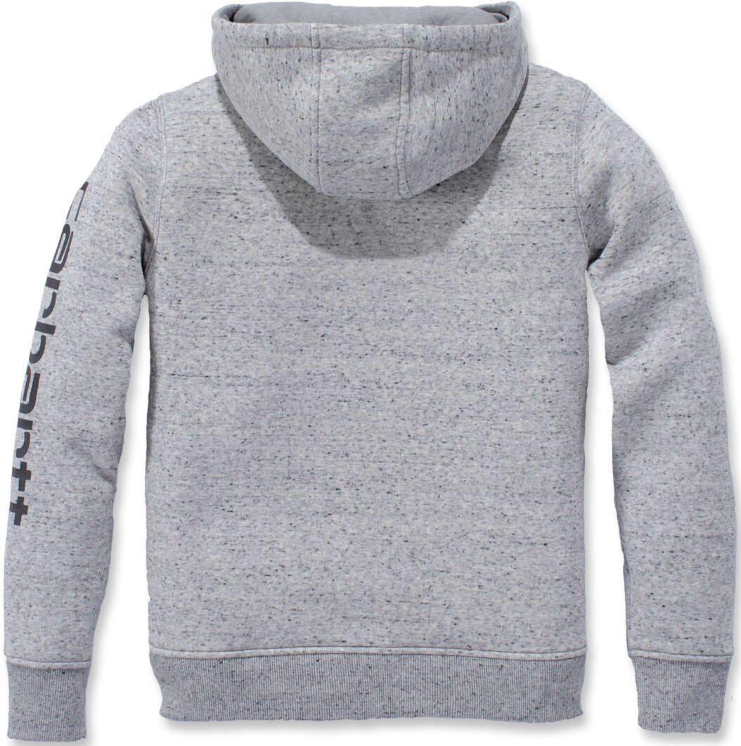 Carhartt Clarksburg Logo Hoodie för damer grå XS Figur 3