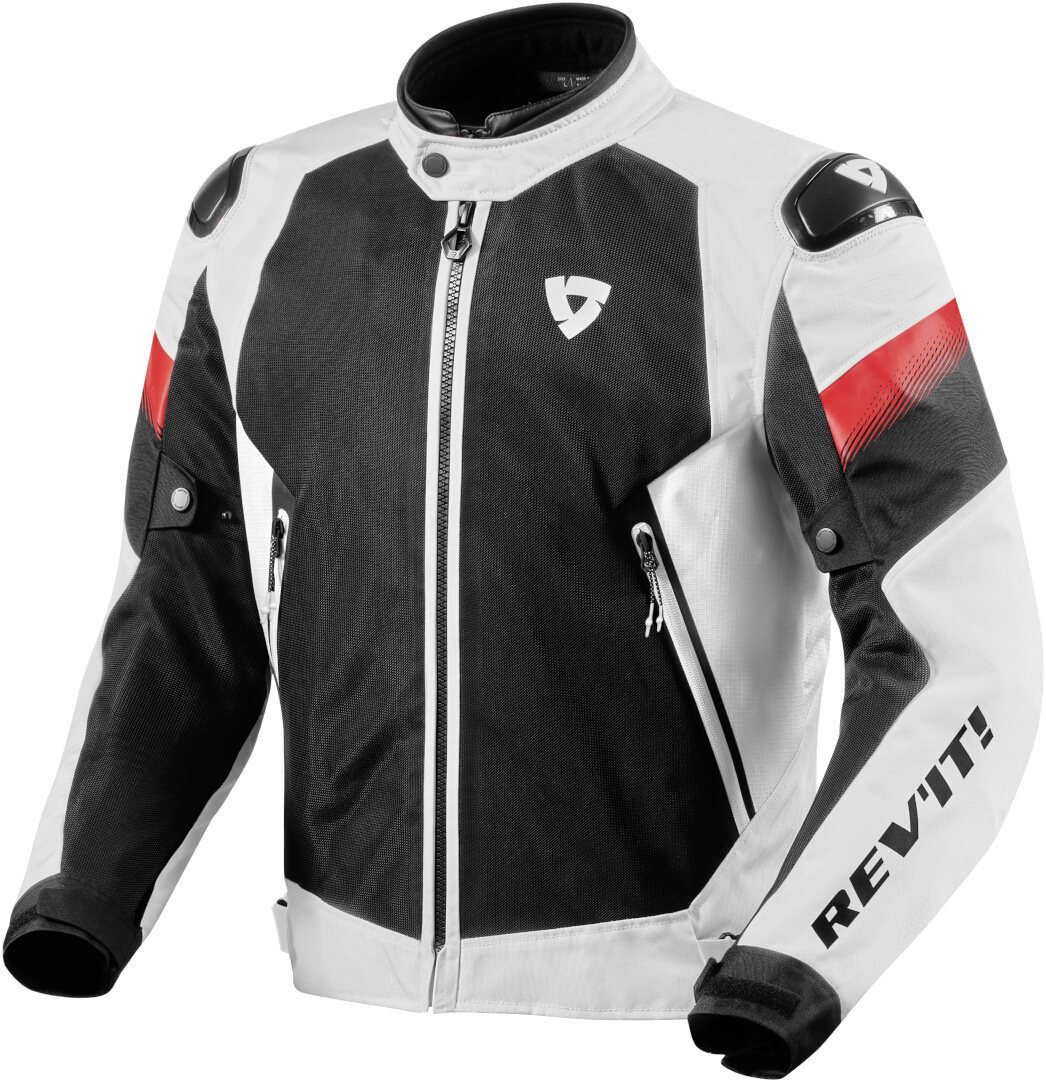 Revit Control Air H2O veste textile de moto imperméable Blanc/Noir M Figure 1