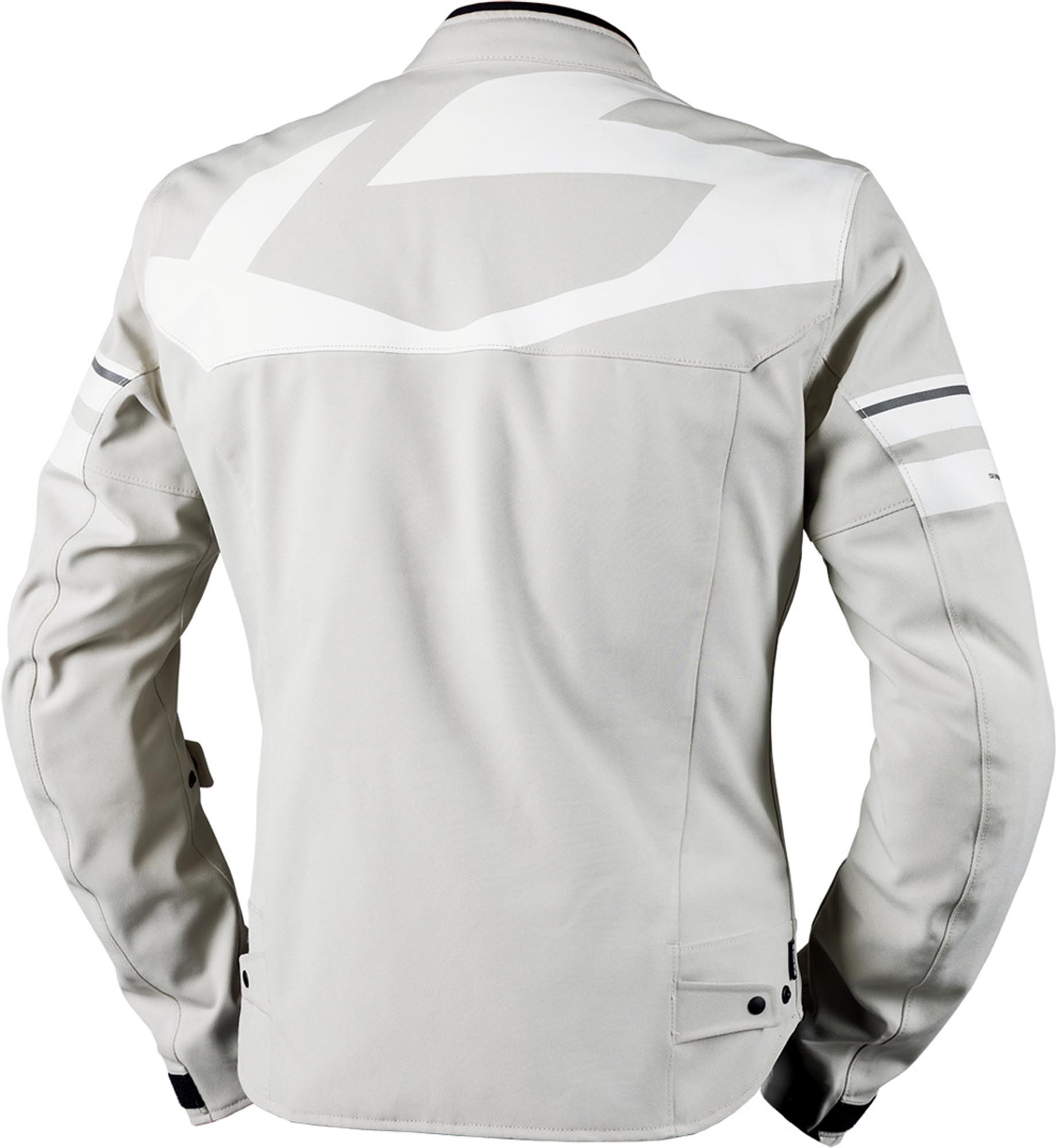 IXS Rapid-STX 2.2 waterproof Motorcycle Textile Jacket light grey S Figure 2