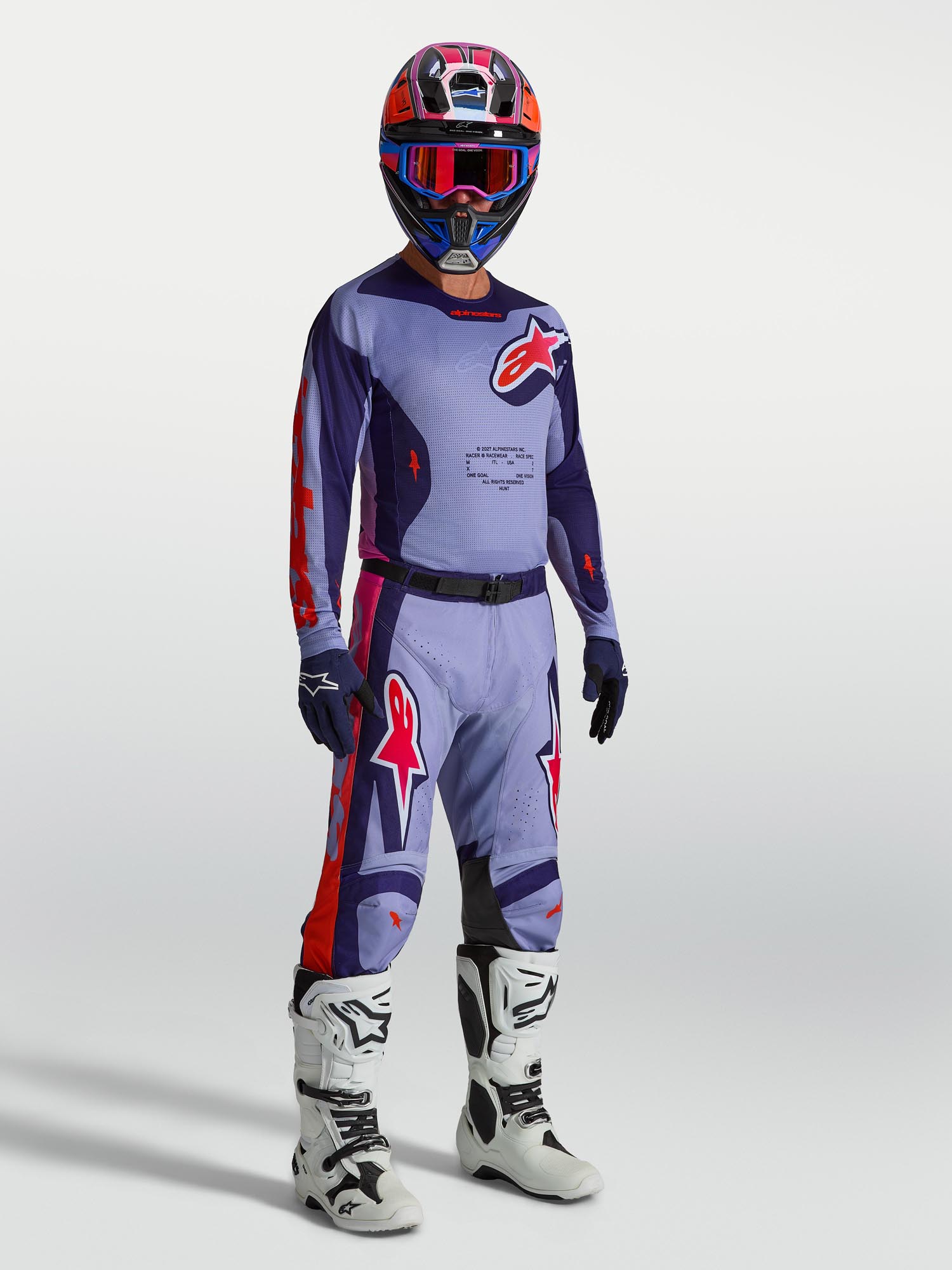 Alpinestars Racer Air Hunt Motocrosstrøje L Figur 3