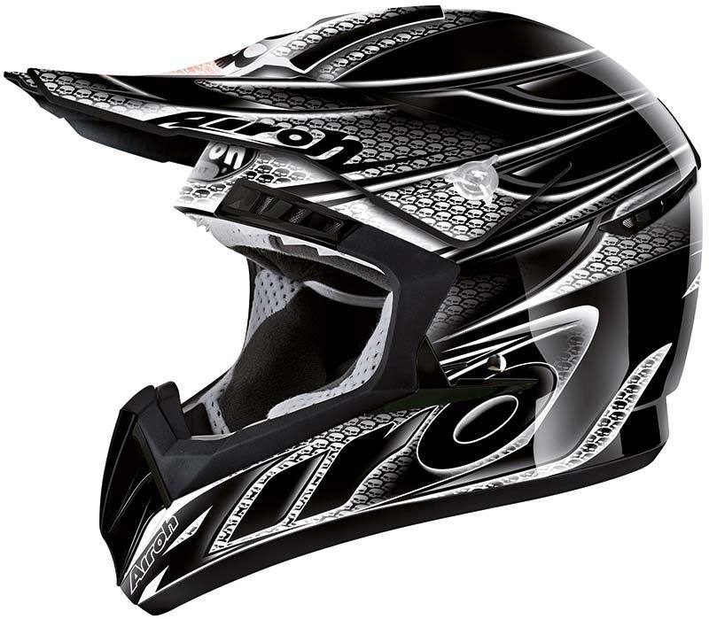 Airoh CR901 Linear Casco de Motocross Blanco/Negro M (57/58) Figura 2