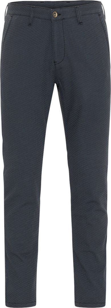 Rokker Tweed Chino Tapered Slim Motorcycle Textile Pants blue 29 L34 Figure 1