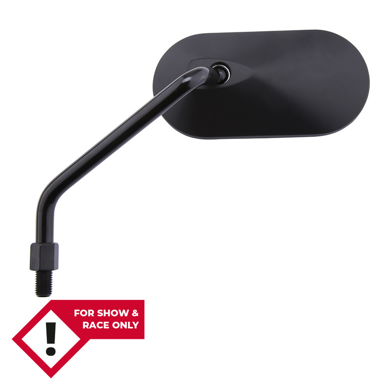 HIGHSIDER smart Styre Spegel Agila Svart Oval, Vänster, Ej E-godkänd (1st) Figur 1