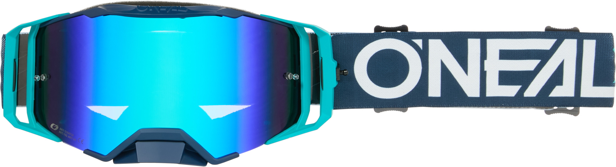 Oneal B-33 HEXA Radium Ochelari de motocross albastru Figura 1