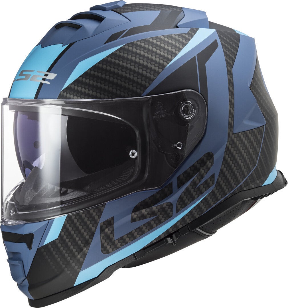 LS2 FF800 Storm II Racer Helm blau matt M (57/58) Abbildung 1
