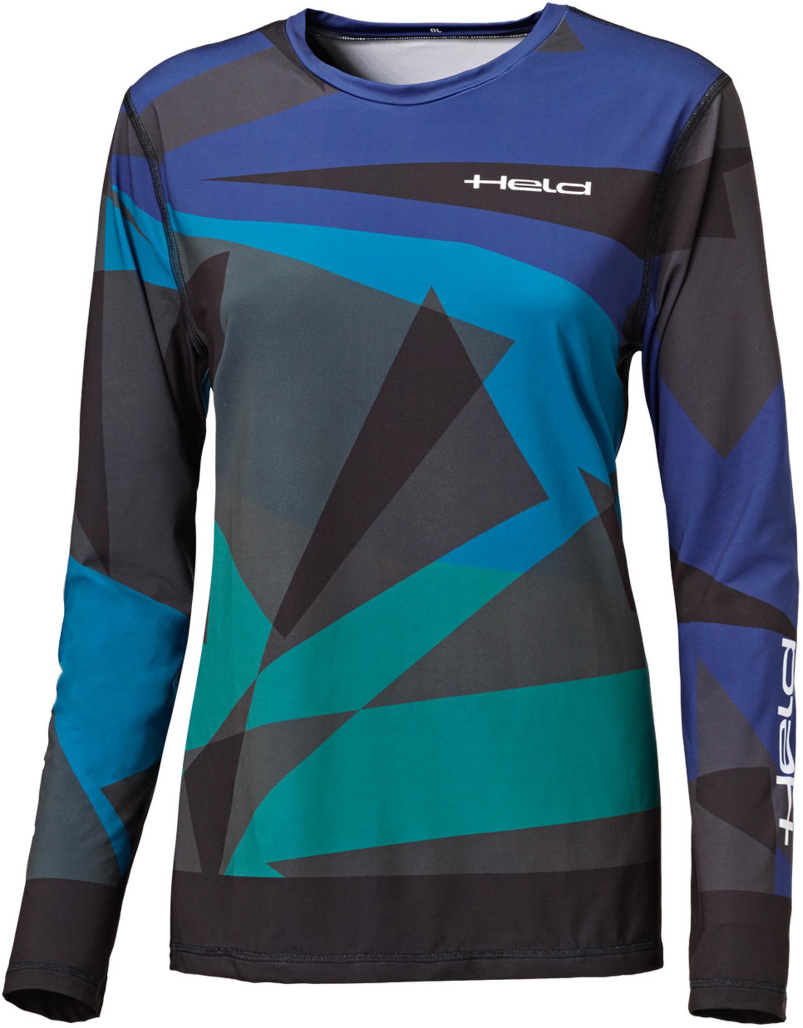 Held Style Skin 2 Camicia funzionale da donna nero/blu 2XL Figura 1