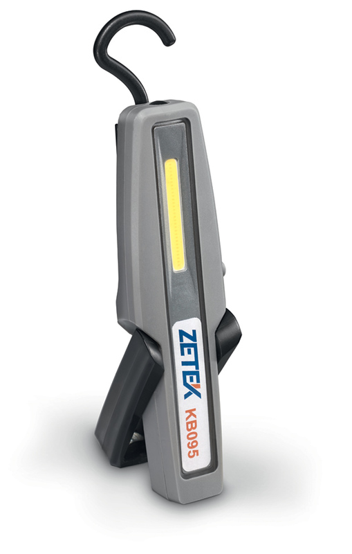 ZECA Uppladdningsbar LED-gånglampa 250/800 Lux Figur 1