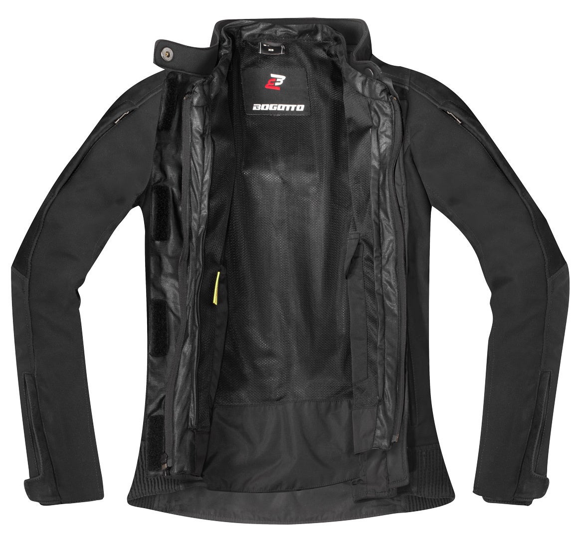 Bogotto Tek-M imperméable pour dames moto cuir / textile veste L Figure 6