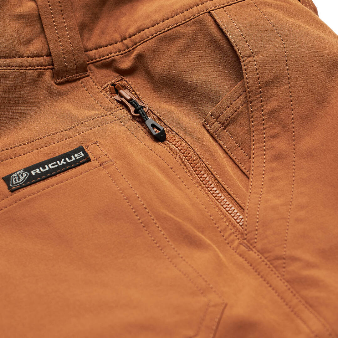 Troy Lee Designs Ruckus Long Travel Mono Bicycle Pants brown 32 Figure 3