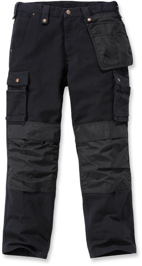 Carhartt Multi Pocket Washed Duck Bukser Sort 38 L30 Figur 1