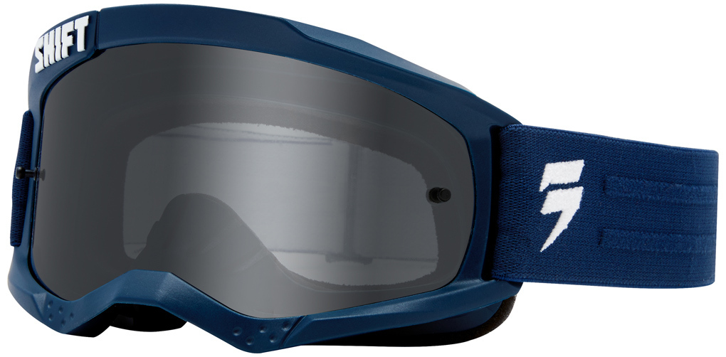 Shift WHIT3 Non Mirrored Ochelari de motocross albastru Figura 1