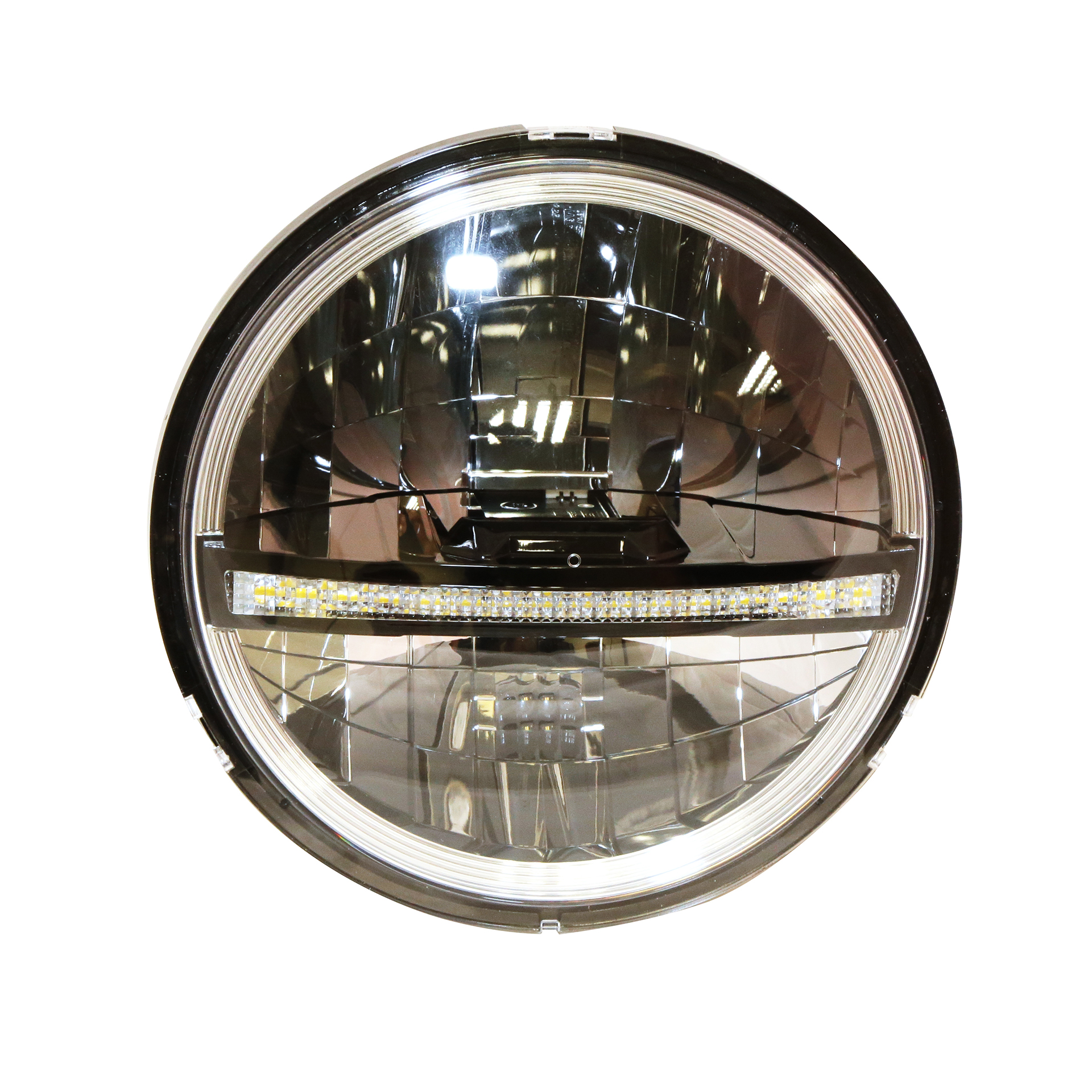 HIGHSIDER TYP 12 LED Hauptscheinwerfereinsatz mit TFL, rund, 5 3/4 Zoll Figur 2